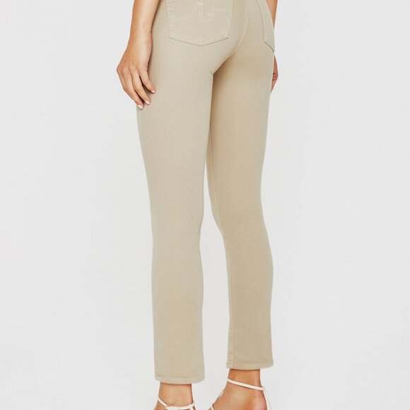 AG Jeans - Mari High Rise Straight Jean - Dry Dust - Picture 4 of 7